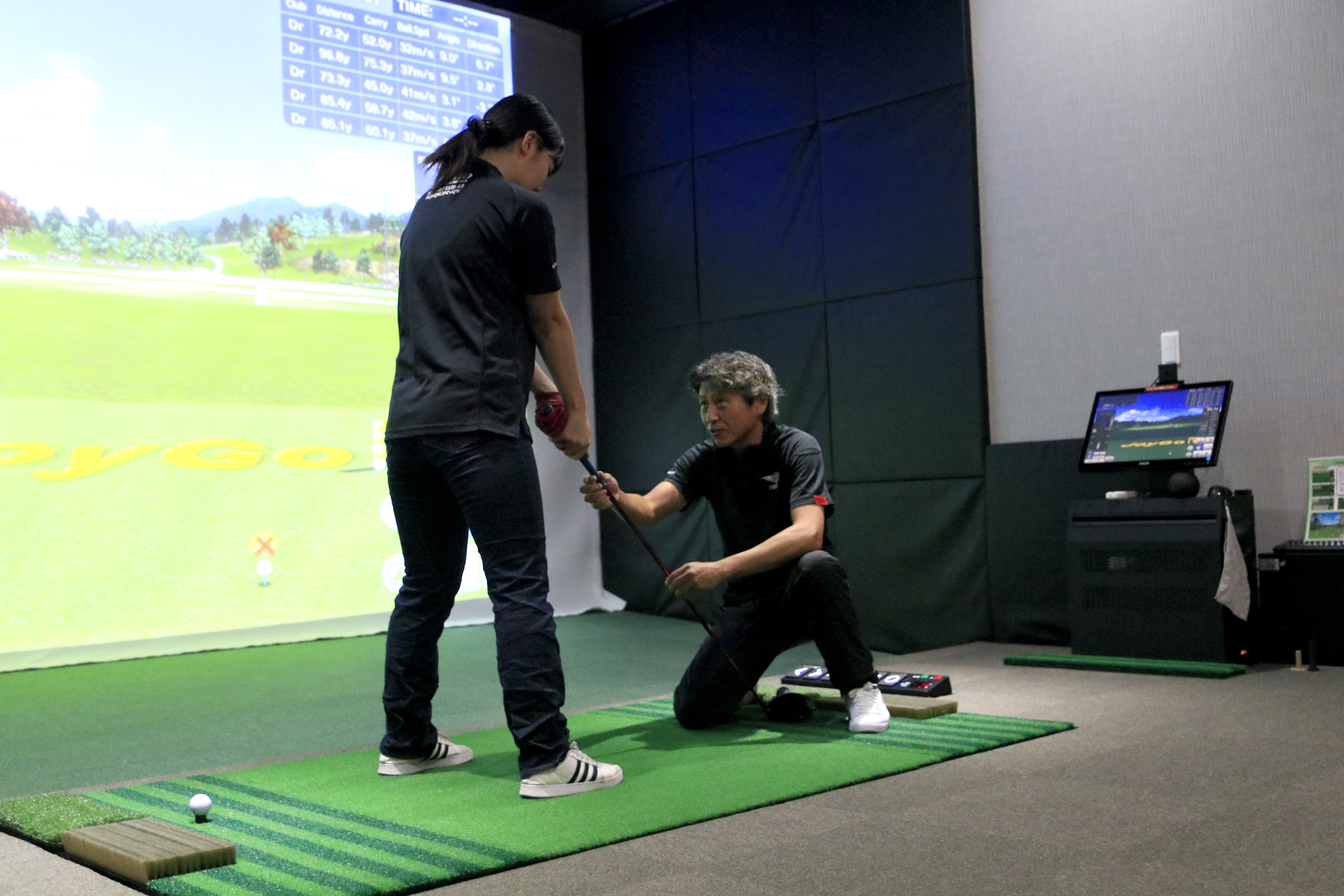 ゴルフレッスン風景